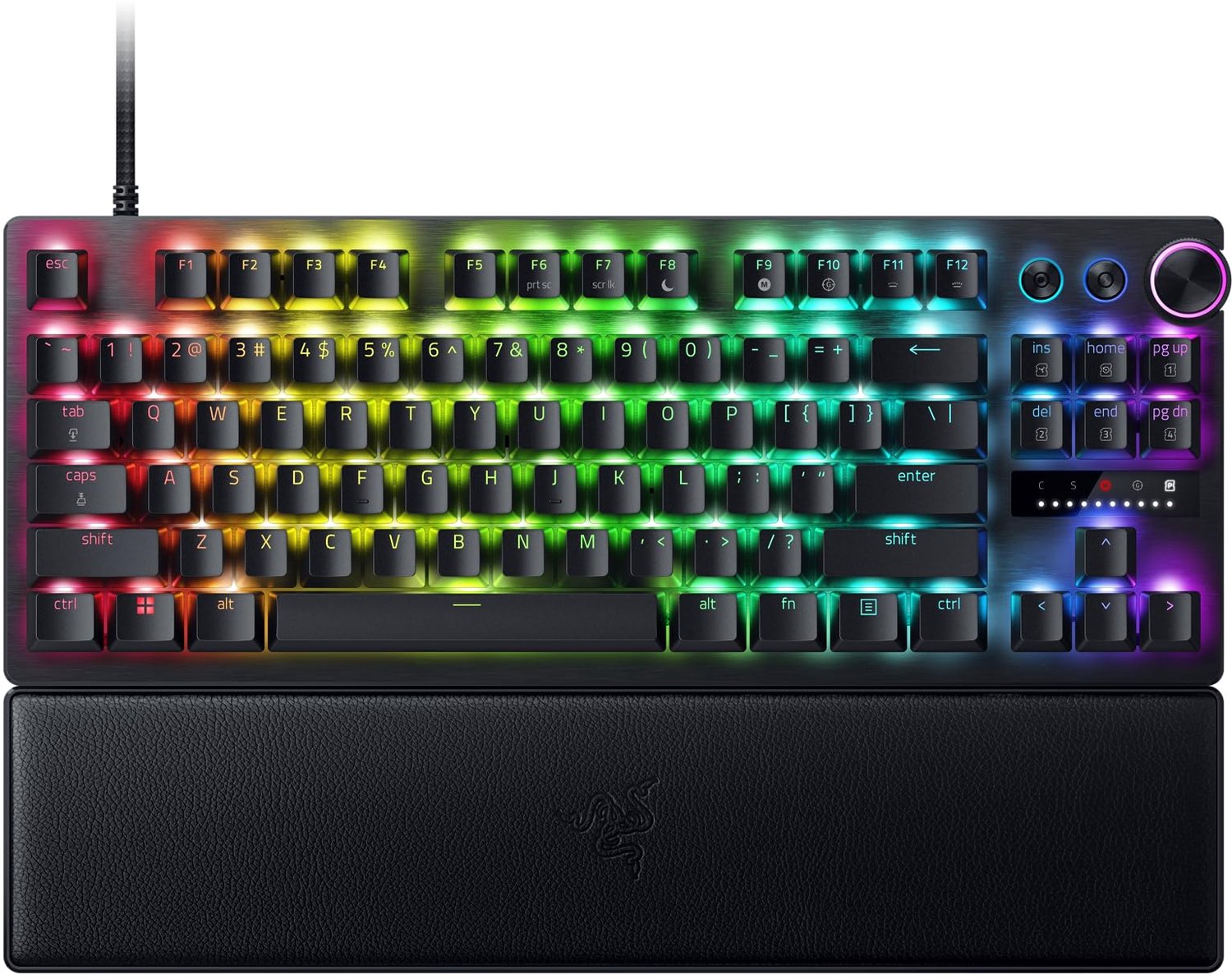 Tenkeyless Gamer Toetsenbord - Analoge Switches - RGB Verlichting
