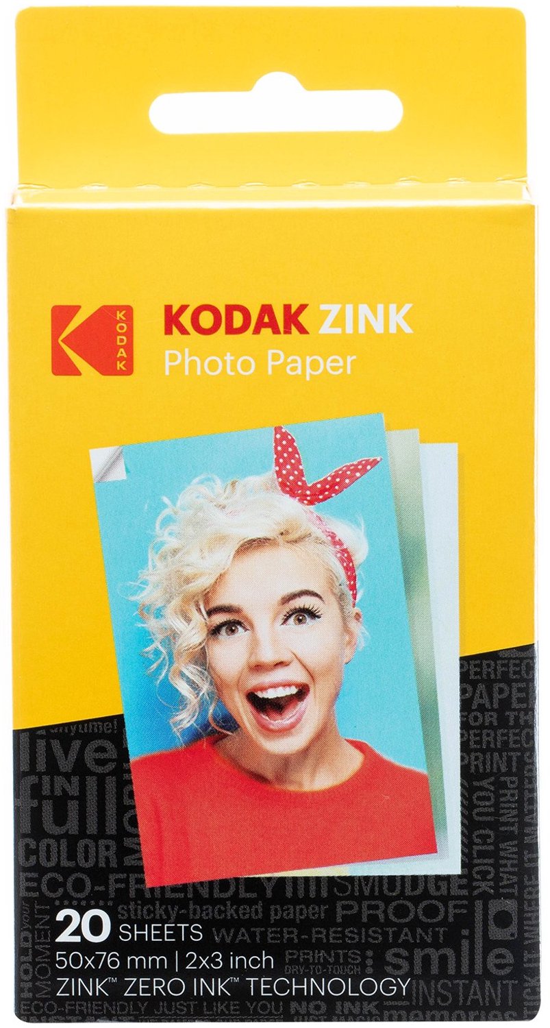 Zinc Foto Papier 50 x 76mm - 20 Stuks voor smartphone foto's