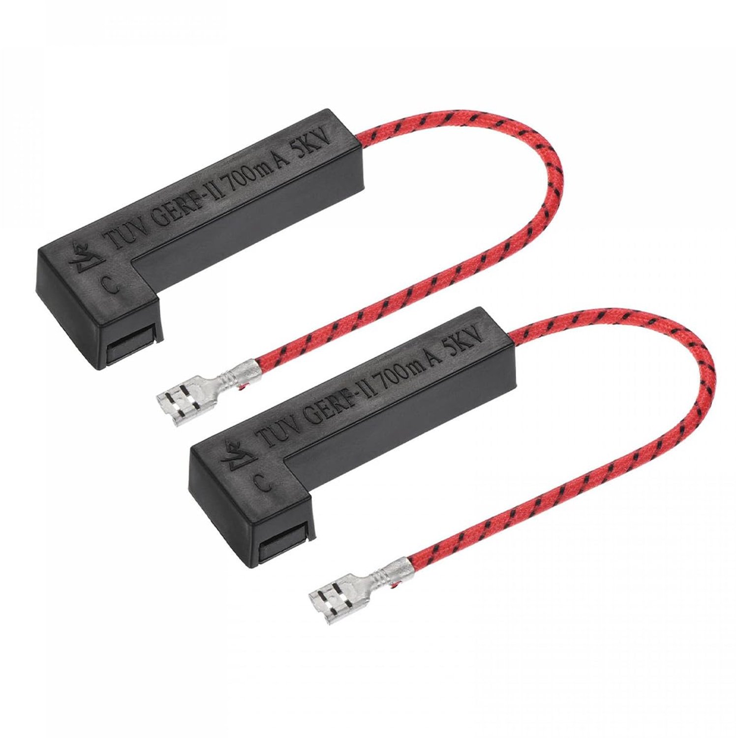 2 Stuks Hoogspanning Vervang Fuse voor Magnetron 5KV 0.7A