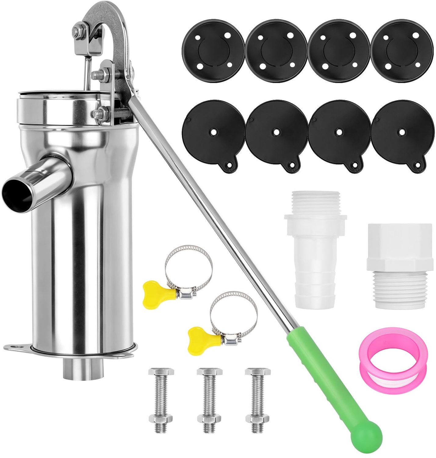 Handwaterpomp Compleet Set van RVS