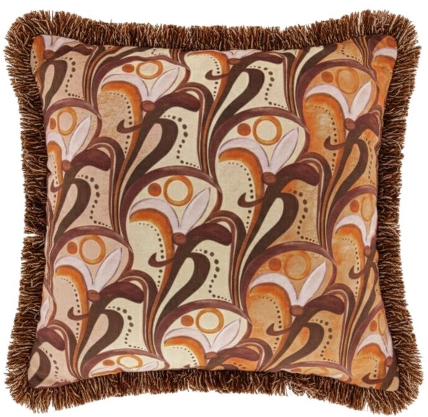 Unique Living Sierkussen Bodi - dessin 4 - 45x45cm Multikleur