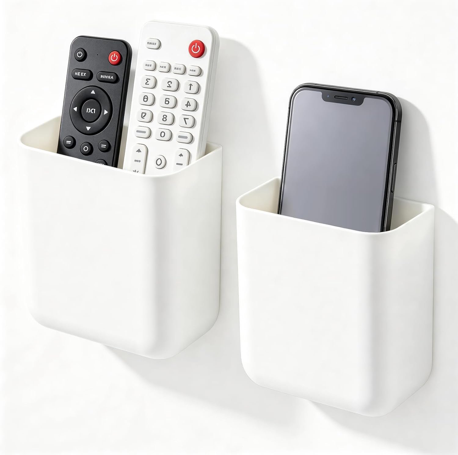 2 stuks afstandsbedieningshouders voor de muur
