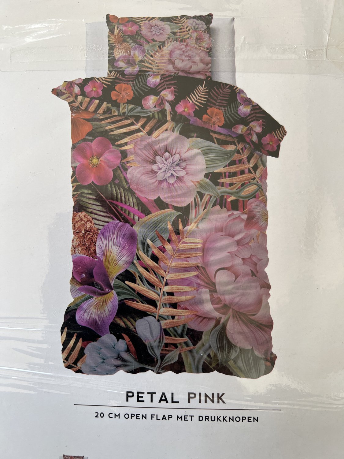 Dreamhouse - petal pink - katoen/satijn - 140 x 200/220