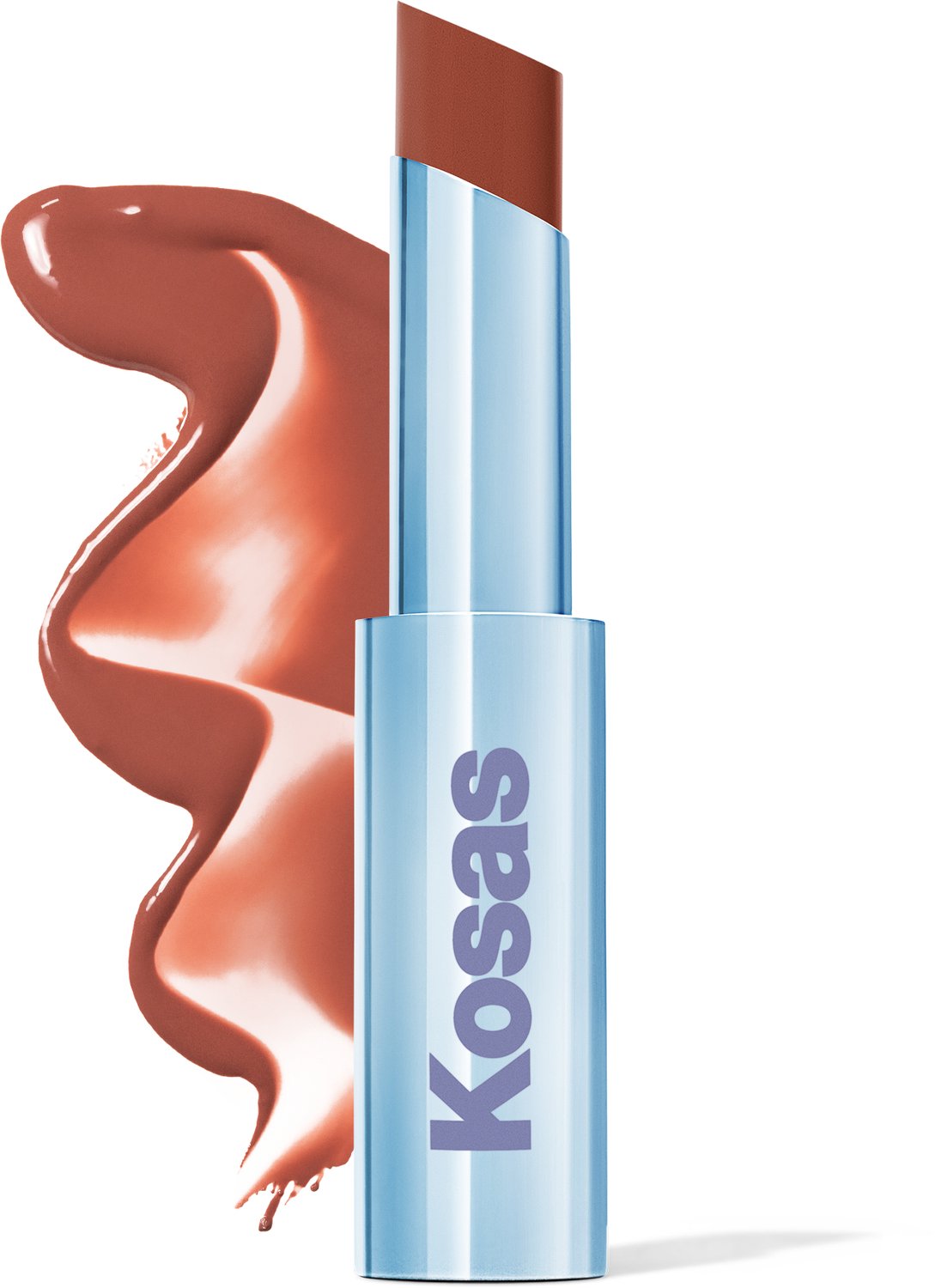 Kosas - Wet Stick Moisturizing Shiny Sheer Lipstick - Getinte lippenbalsem 3 g - Island High