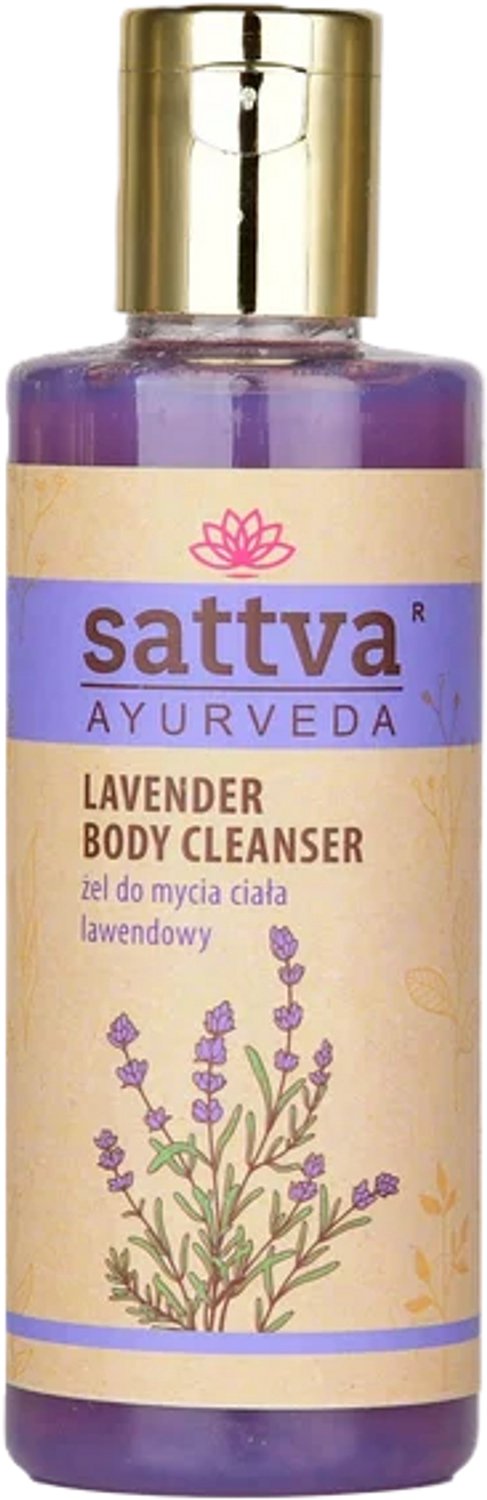 Douchegel, lavendel, 210 ml, Sattva Ayurveda