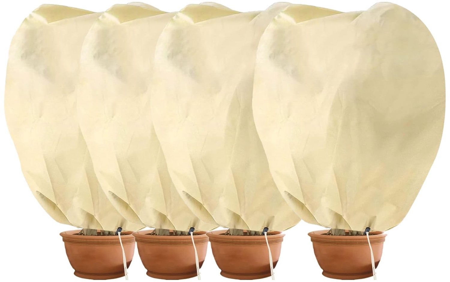 Winter Plant Fleece Vorstbescherming 100x80cm - 4 Pack