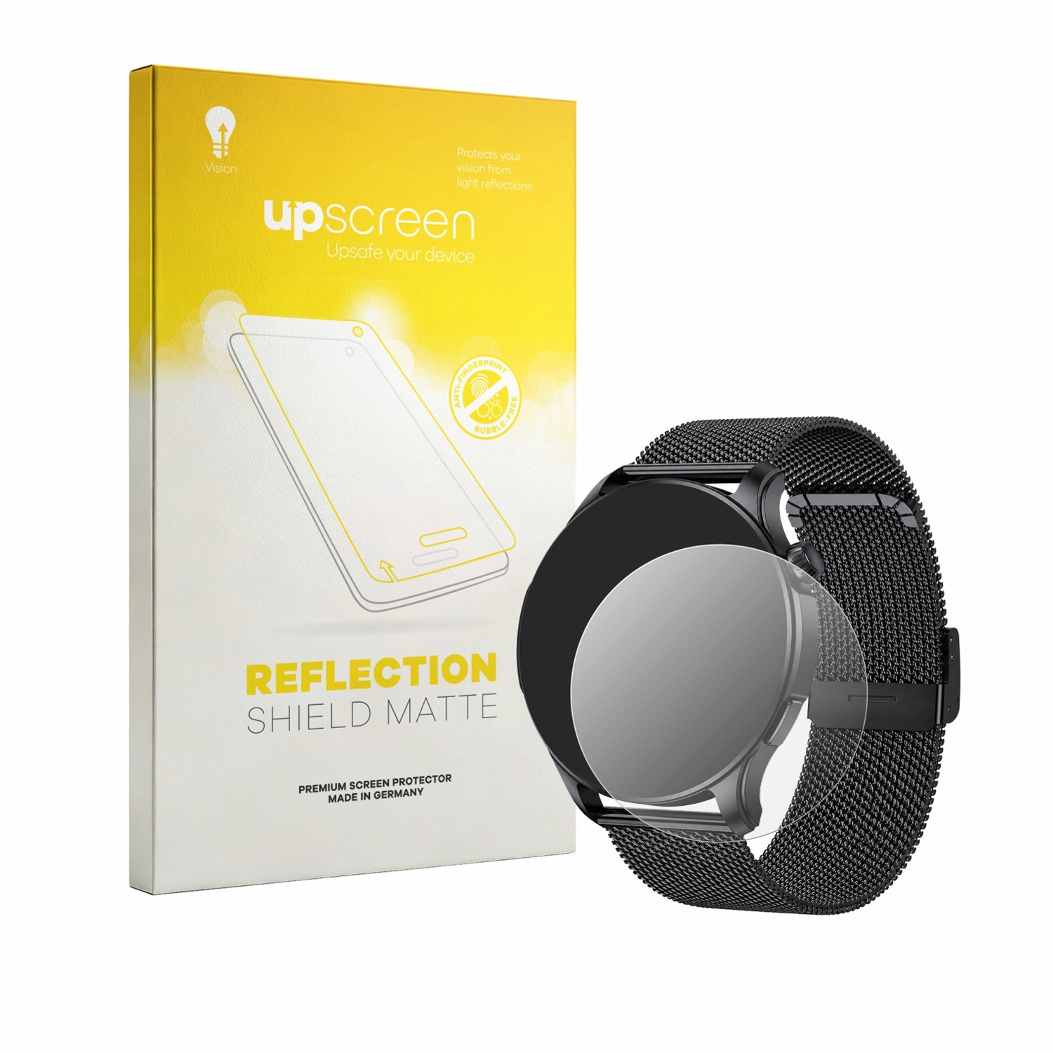 upscreen - Screenprotector voor zhizhi S67 1.43" - Folie Beschermfolie anti glare matte