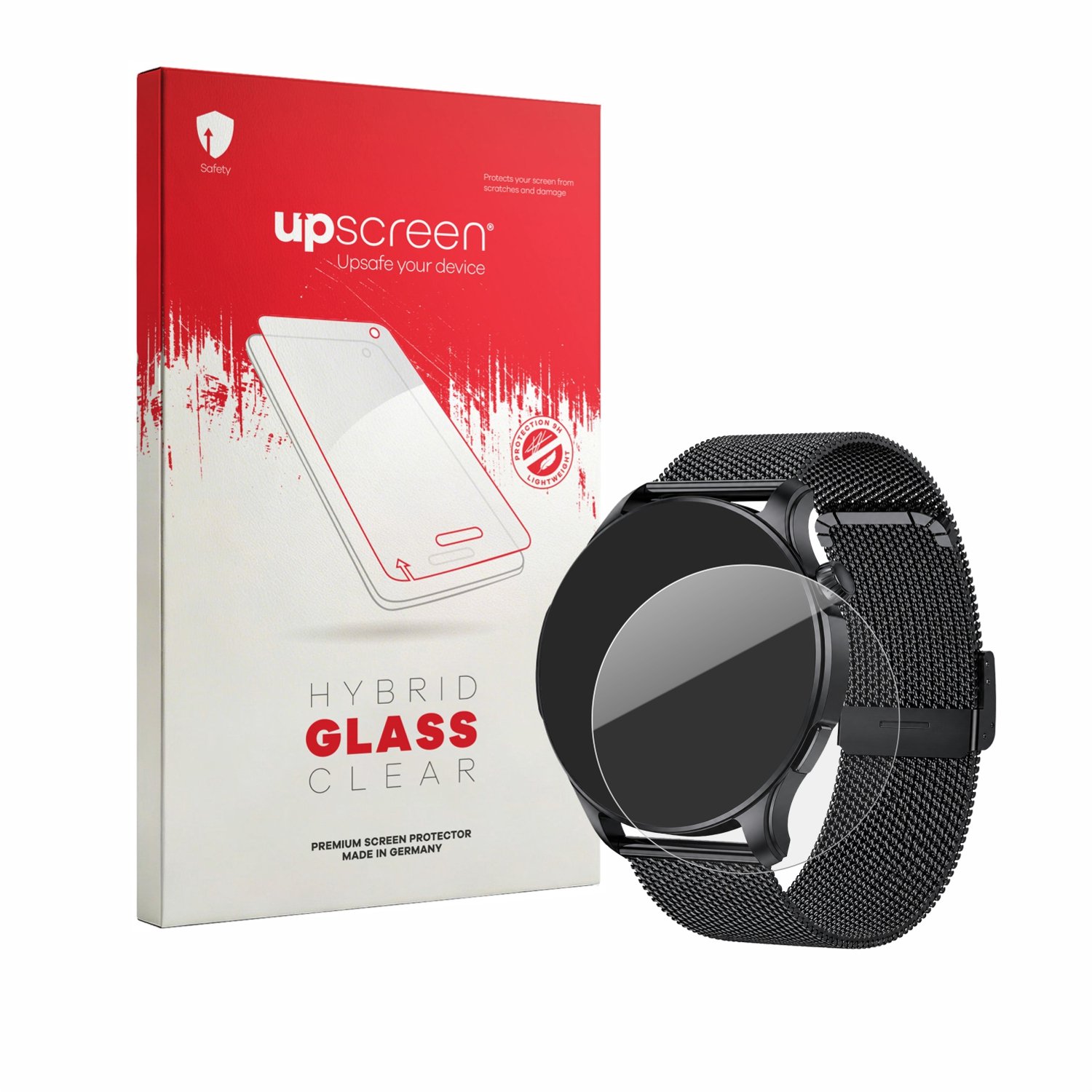 upscreen - Screenprotector voor zhizhi S67 1.43" - Folie Beschermfolie Beschermglas transparant
