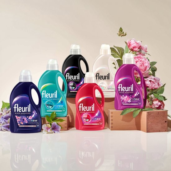 Fleuril Black Bloom - Vloeibaar Wasmiddel - Donkere en Zwarte Was - Intense Geurbeleving - 4x29 Wasbeurten - Voordeelverpakking — cadeau in Cadeau-ideeën - foto 4
