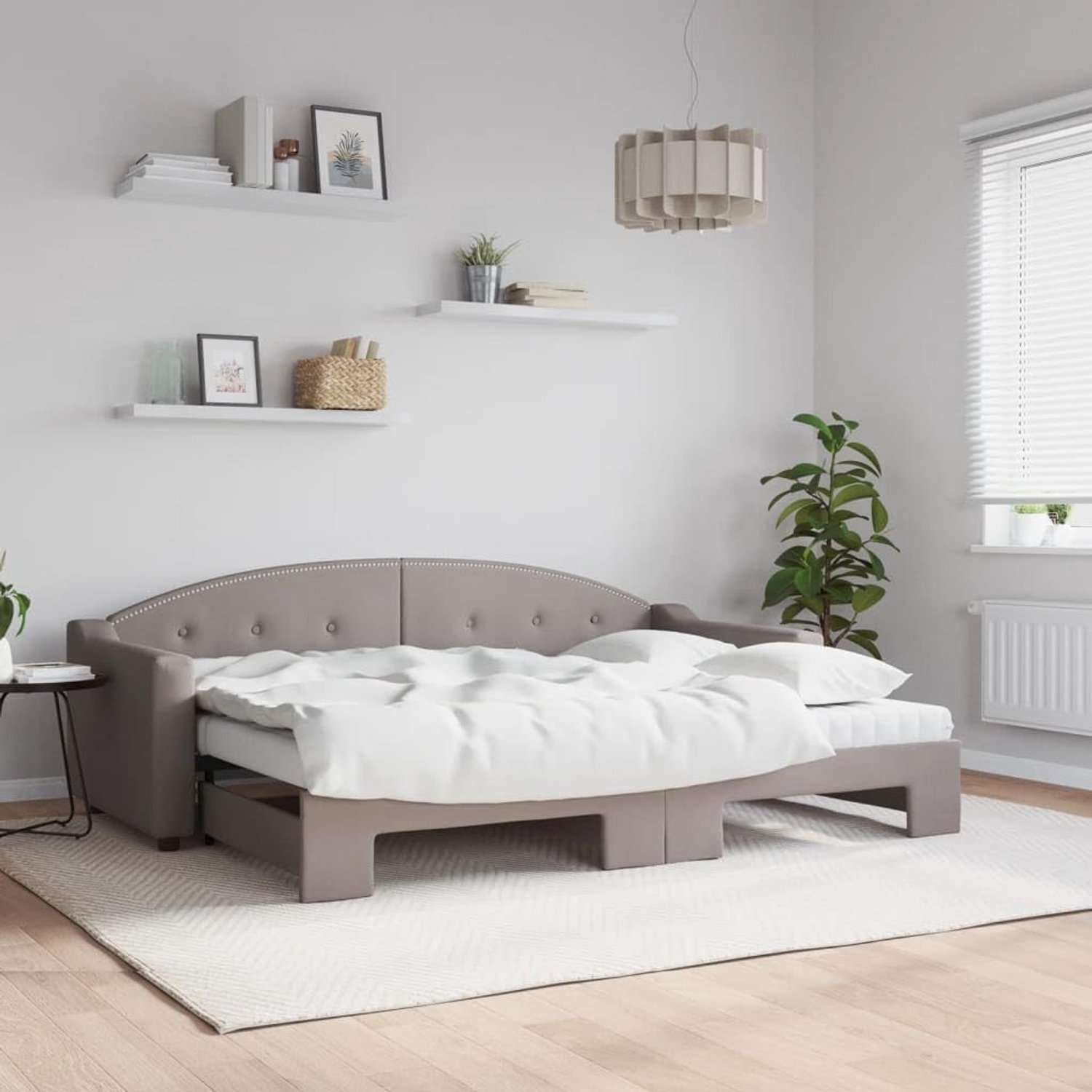 2 in 1 ontwerp 80x200cm Taupe