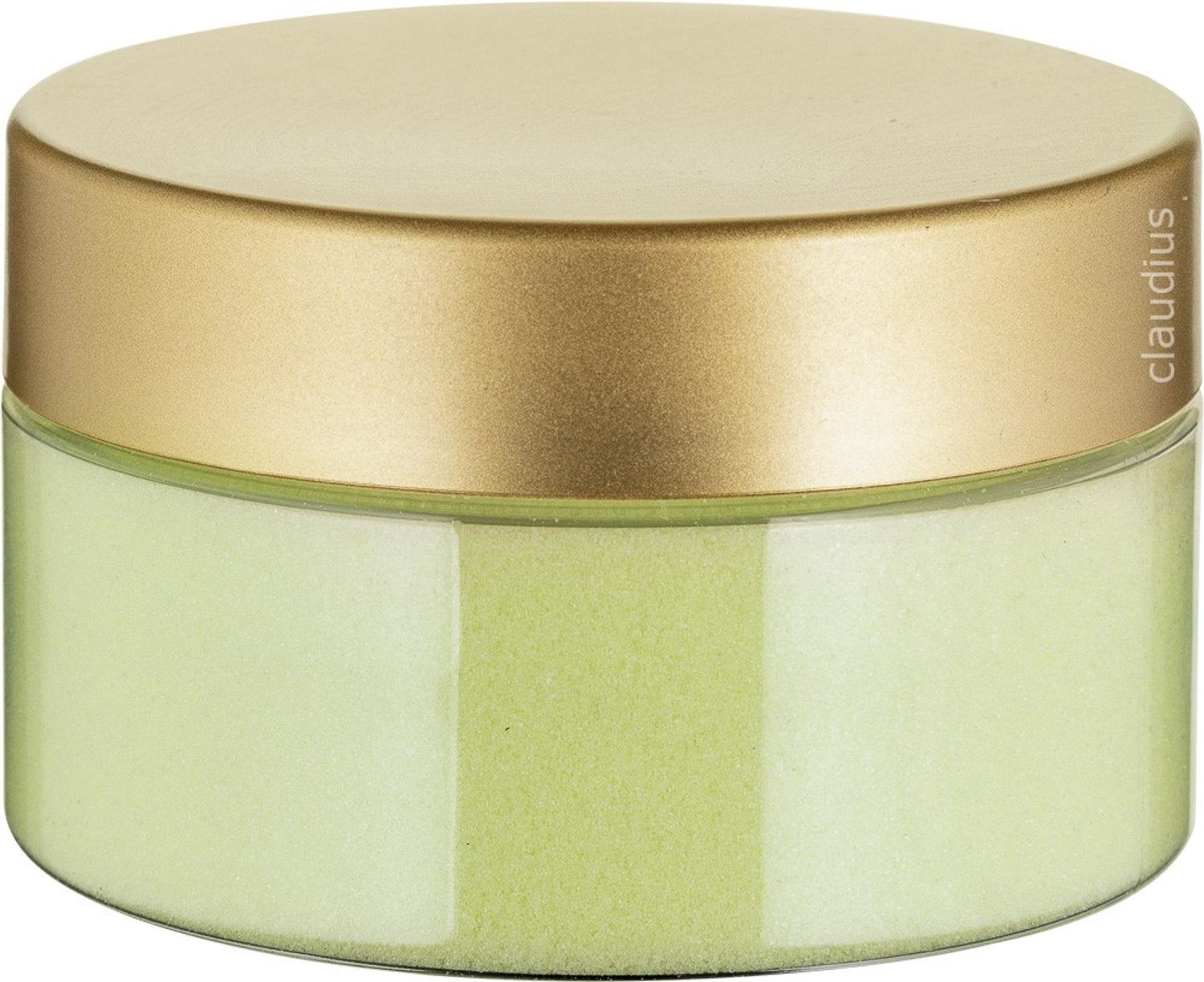 Claudius Scrubzout Fresh ginger - 300 gram - Pot met luxe gouden deksel - Hydraterende Lichaamsscrub - Body Scrub