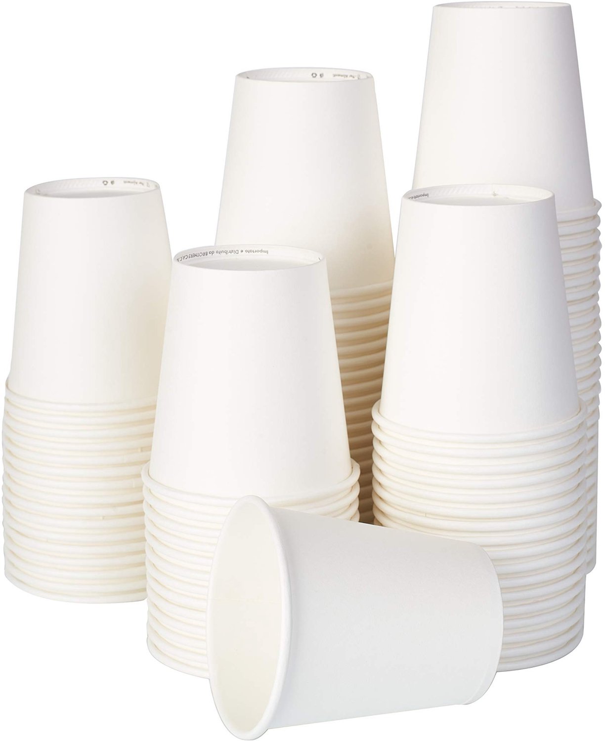 Biologisch Afbreekbare Papieren Wegwerpbekers 200ml (1000 stuks)