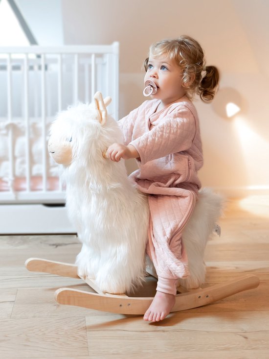 BEMINI Babyslaapzak - MAGIC BAG 4-12m - TOG 1.5 - Gewatteerd comfort - Blush — afbeelding 2