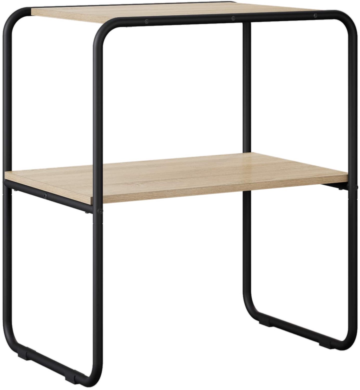 vidaXL Wandtafel - Sonoma - Eiken - 100 - x - 42,5 - x - 70 - cm - Bewerkt - hout