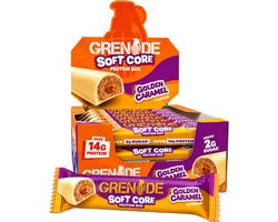 Grenade Soft Core Protein Bars - 12 repen - Golden Caramel