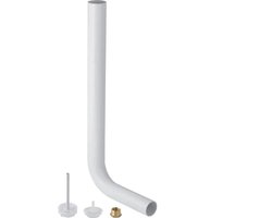 Geberit set spoelbocht 90° met stroombegrenzer en reductie: d=50mm, alpinewit, 115367111