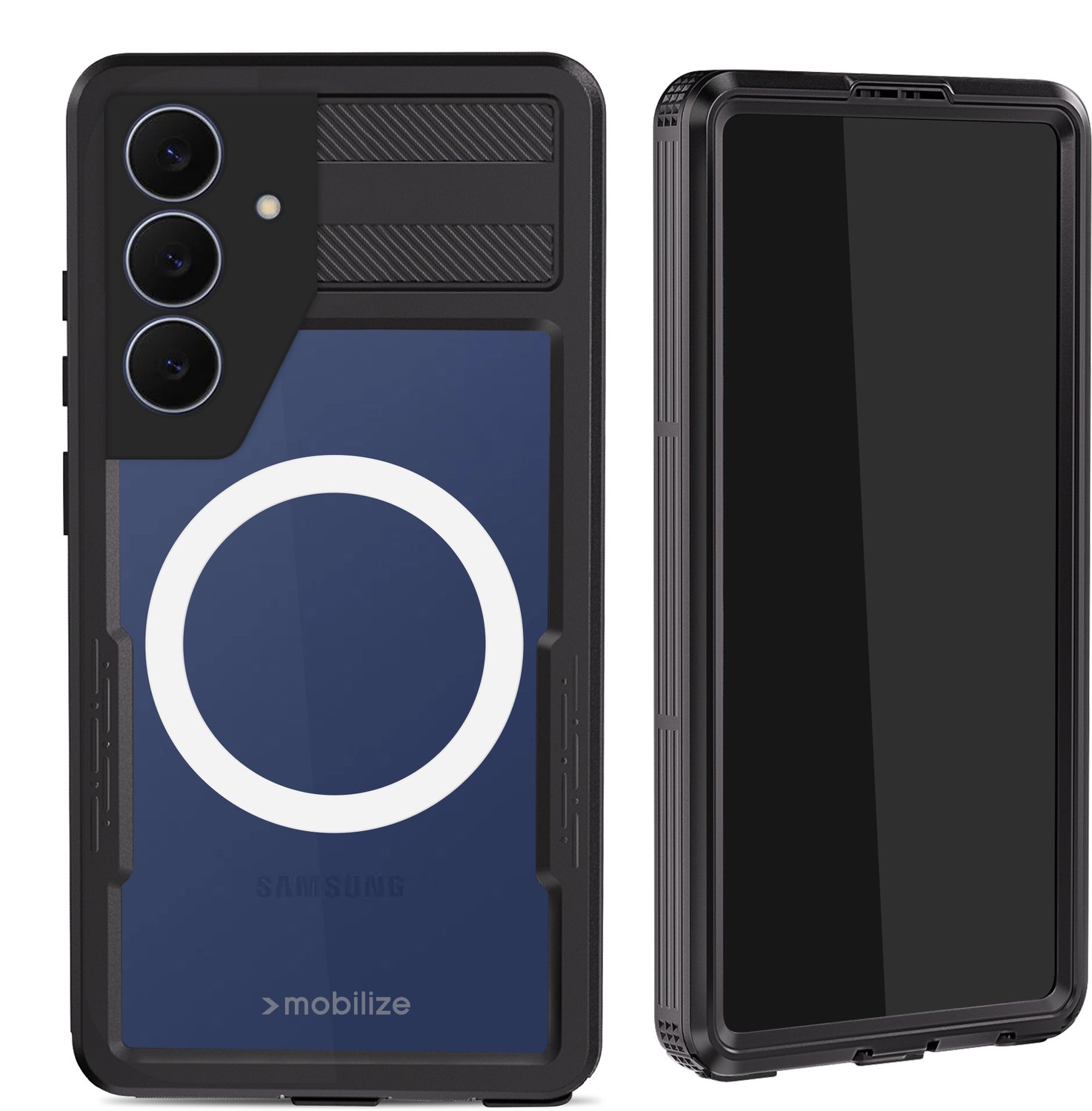 Mobilize Rugged Case hoesje geschikt voor Samsung Galaxy S26 FE - Effen Transparant - Kunststof, TPU (Zacht)