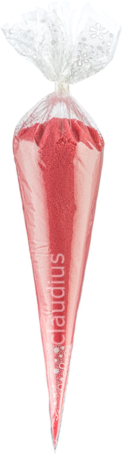 Claudius Scrubzout Fruity Melon in puntzak wit - 500 gram - set van 6 stuks - Hydraterende Lichaamsscrub - Body Scrub