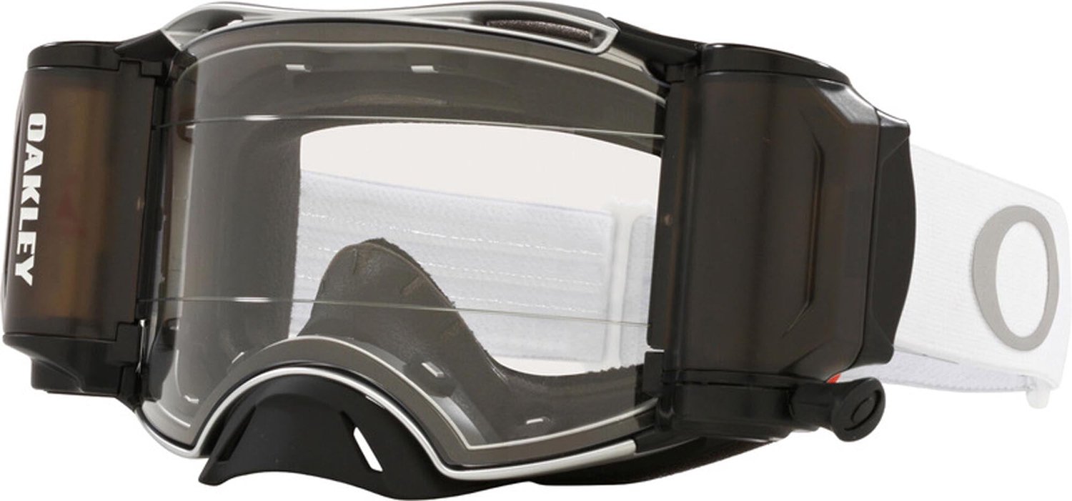 Oakley Airbrake Tuff Blocks Race-Ready Roll-Off Motocross Goggles Wit