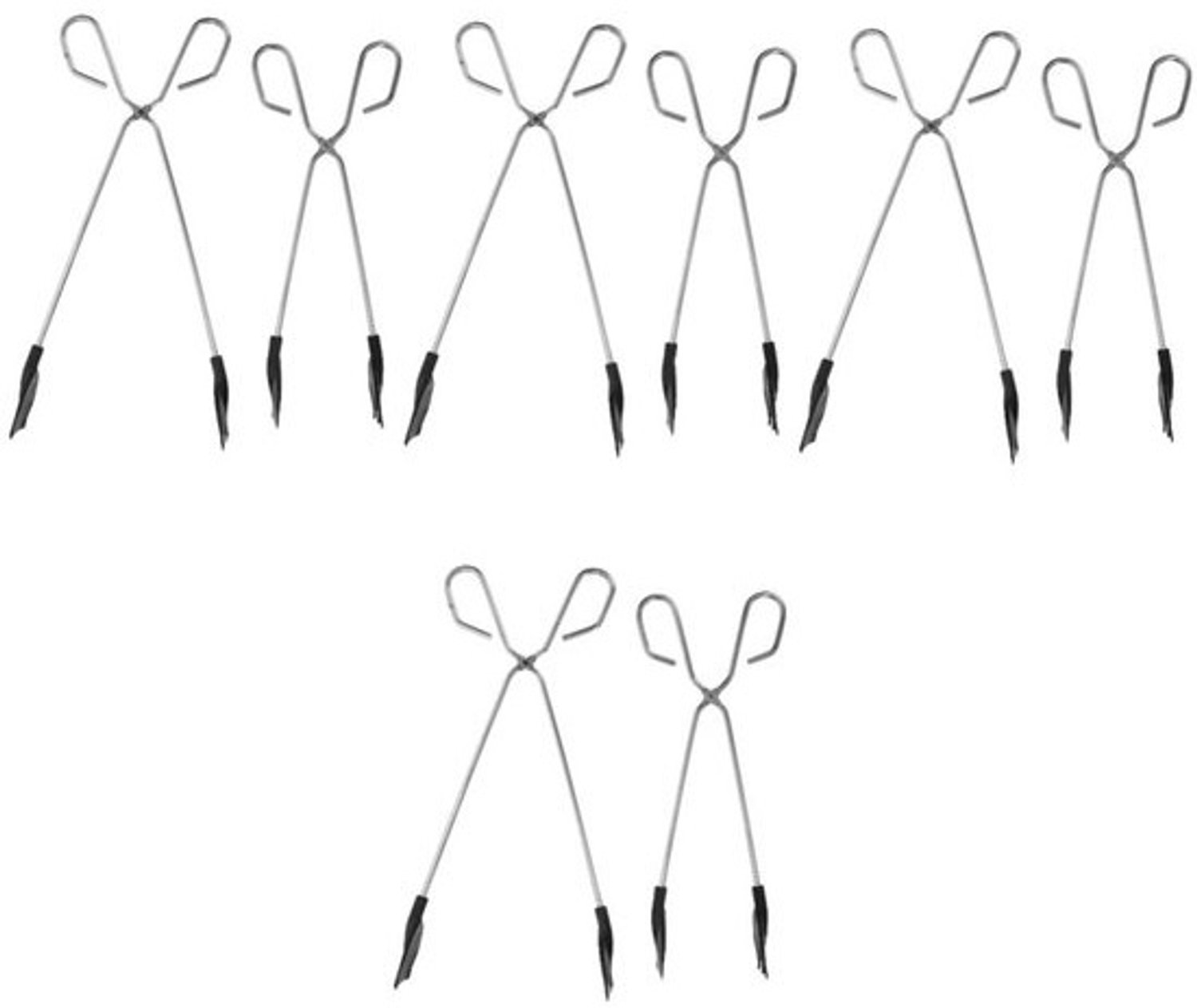 Grijperset - Afvalgrijper - Voor huishoudelijke schoonmaak - Ergonomisch ontwerp - 8 stuks - Diverse kleuren