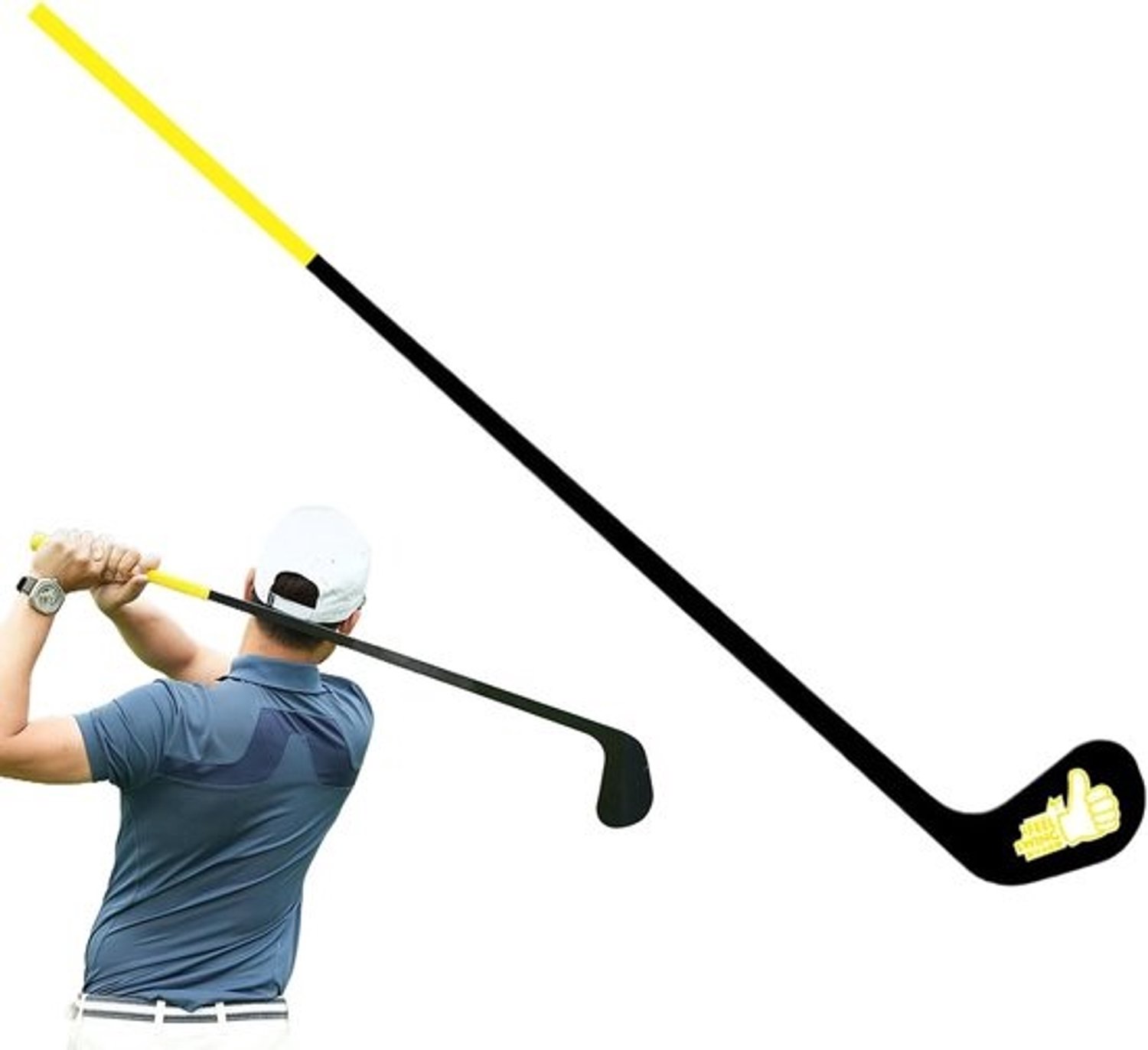 Golf-swingtrainer - Oefenclub - Golfswing oefenen - Zachte schacht - 98 cm - Niet gespecificeerd