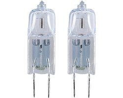 Osram G4 Halogeenlamp 12V - 20W 300lm - Halogeen Lampjes Insteek - Warm Wit Licht - Dimbaar - 10x10x33mm - Per 2 Halogeenlampen
