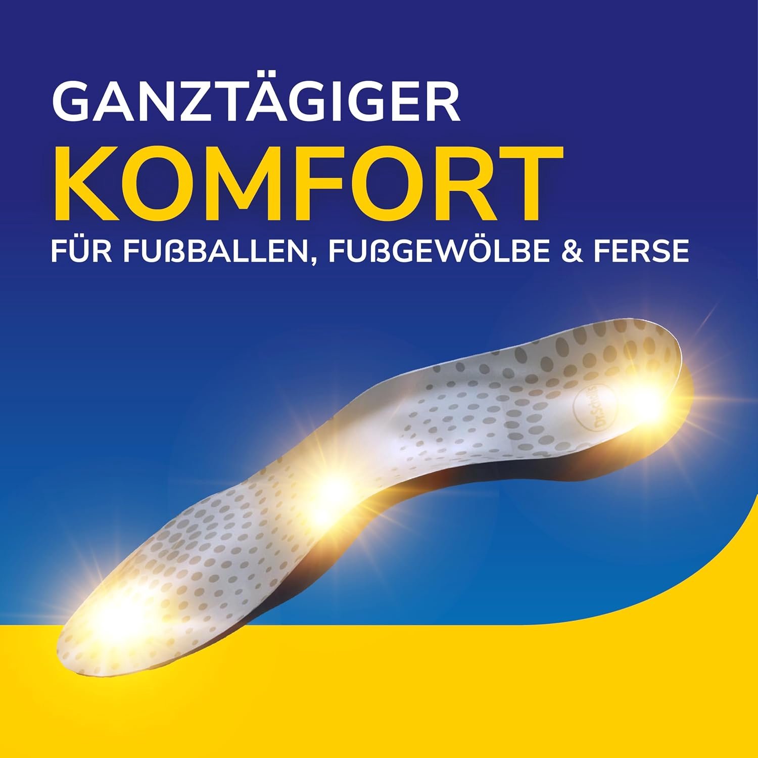 Dr. Scholl's 3/4 Inlegzolen Heren - Comfort voor Voetboog, Hiel & Bal