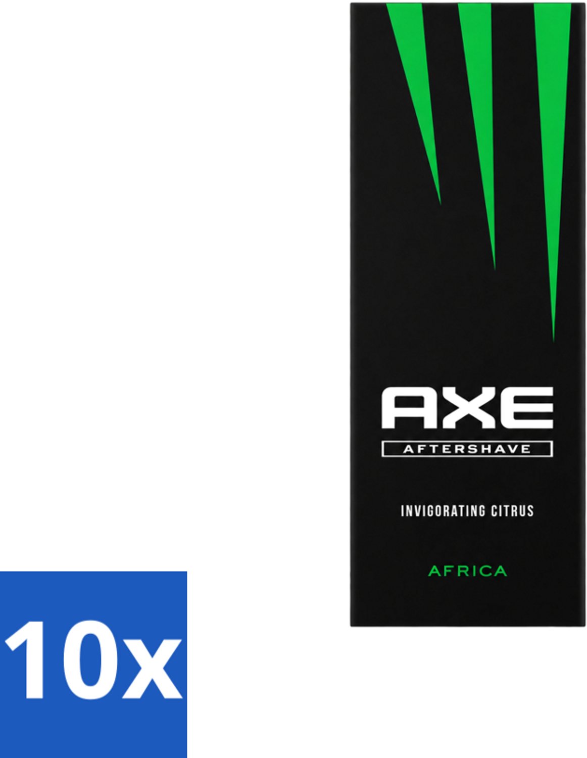 10 x Axe – Aftershave – Africa – 100 ml - Voordeelverpakking - 10 stuks