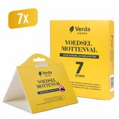 Mottenval – Verda Goods Voedselmottenval 7 stuks - Motten - Mottenvallen Voedselmotten - Meelmotten - Meelmot - Feromoonval - Meelmottenval - Voedselmot - Feromoonval - Meelmotten val - Levensmiddelenmottenval - Mottenvanger - Meelmotten kleefval