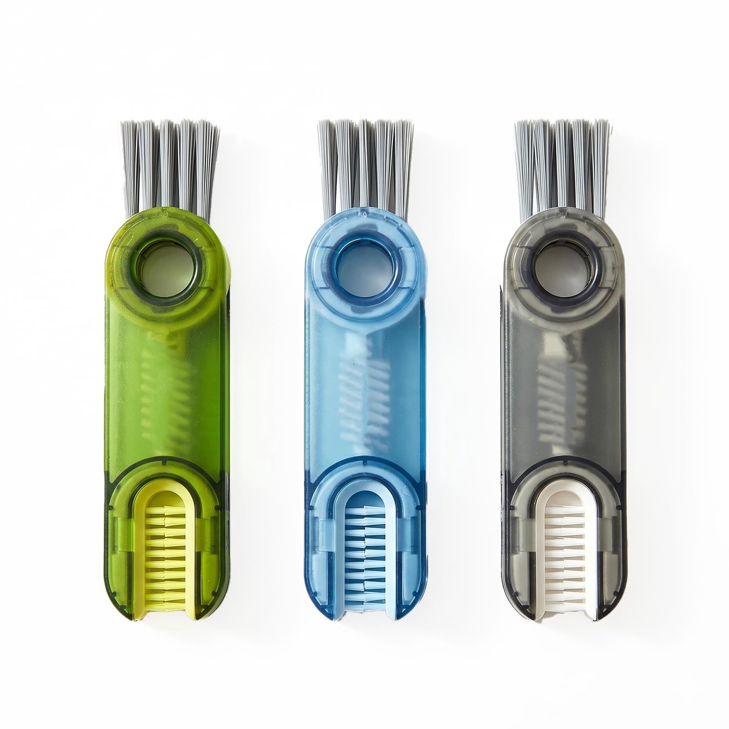 3-in-1 Multifunctionele Reinigingsborstel voor Flessen en Rietjes