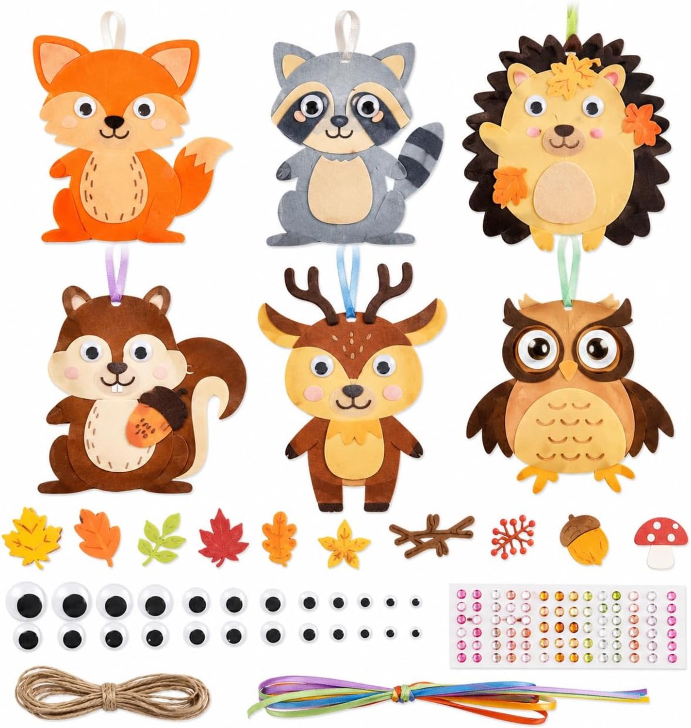 Knutselen met kinderen, herfst creatieve sets om te knutselen