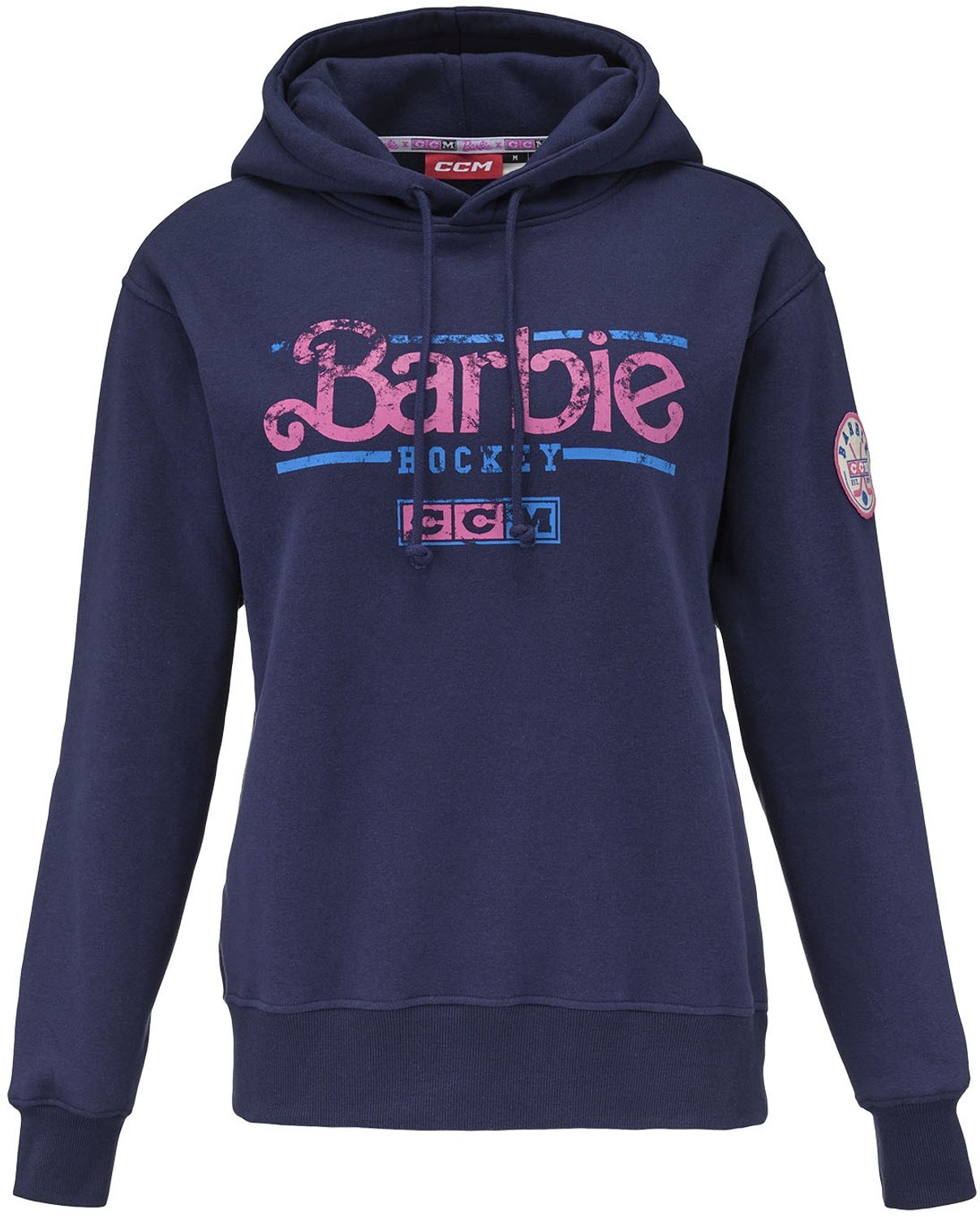 Barbie X Ccm Hoodie Adult Midnight Blauw