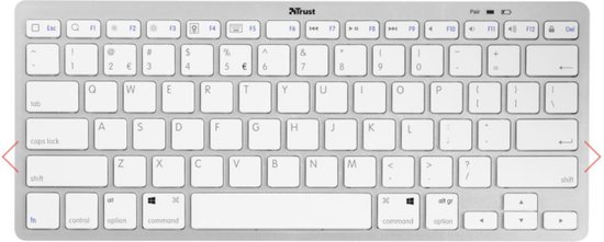 Rechtdoor Lezen Pech Nado Bluetooth Wireless Keyboard griekse Lay-out (QWERTY) | bol.com