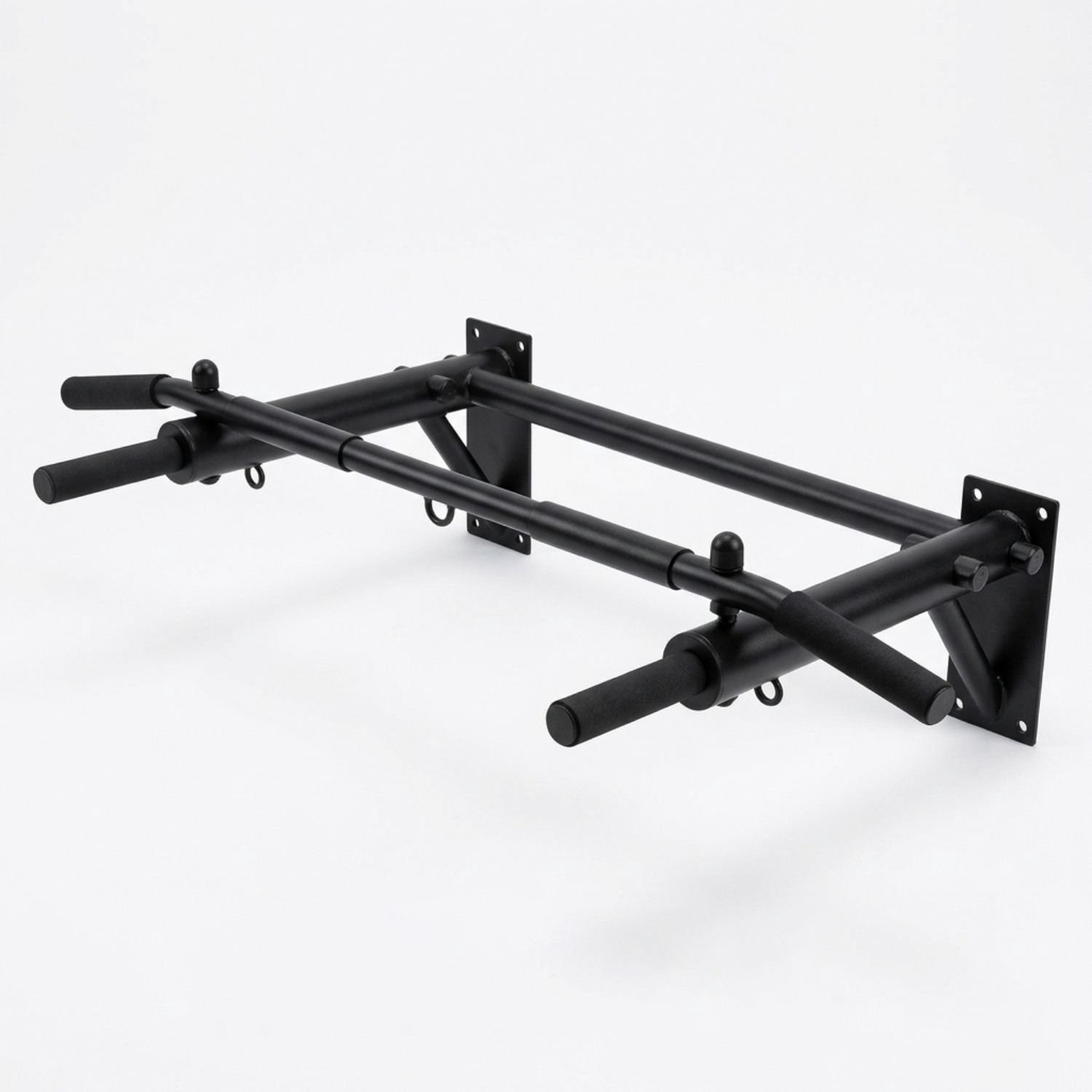 Pull Down Bar - Fitness Bar - Kracht Training - Afneembare Constructie - Zwart