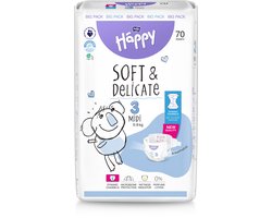 BELLA BABY HAPPY MIDI MAAT 3 - MAANDBOX (4 PAKKEN - 280 LUIERS)