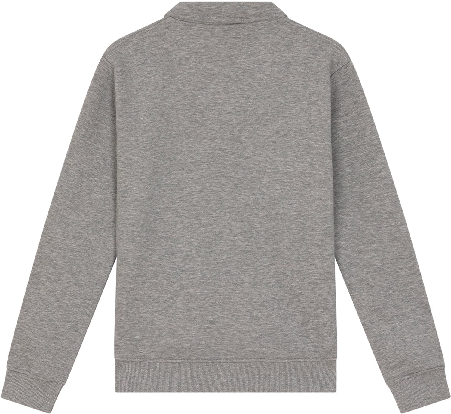 Prince polo sweater - Grey melange - 170/176