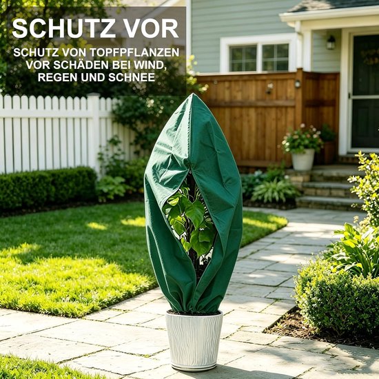 Winterbescherming voor planten, herbruikbaar, 160x240 cm — afbeelding 3