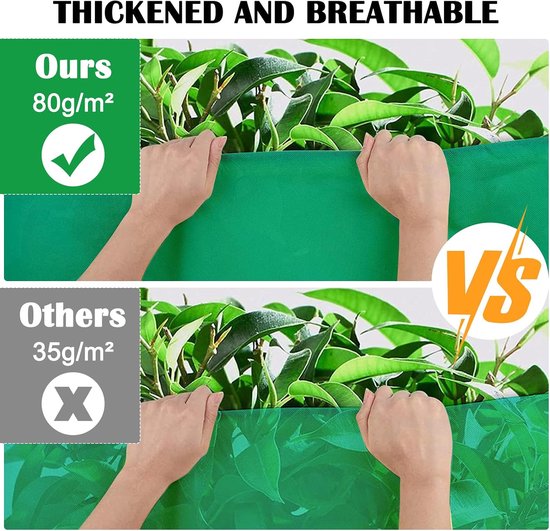 Winterbescherming voor planten, 60x80 cm, 2 stuks — afbeelding 4