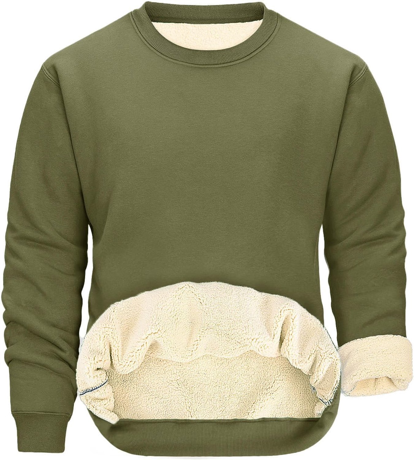 Trui voor heren, warm, lange mouwen