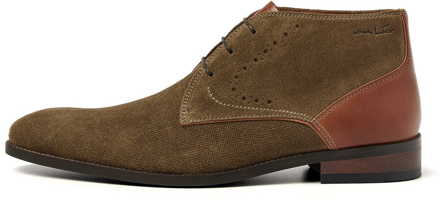 VANLIER - Heren Schoenen Vienna - Groen - Maat 43