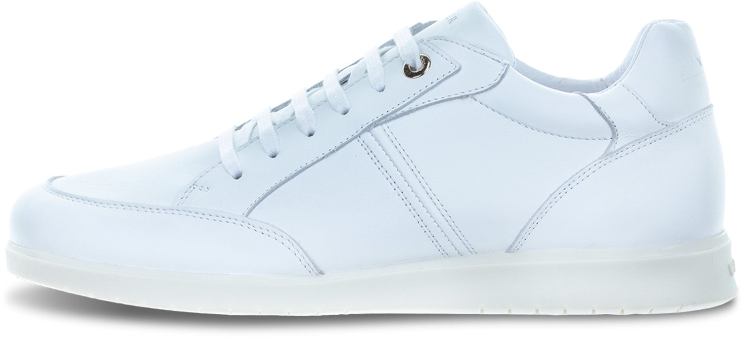 VANLIER - Heren Schoenen - Wit - Maat 46