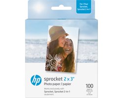 HP - Zink - 100-Pack Sprocket 2x3