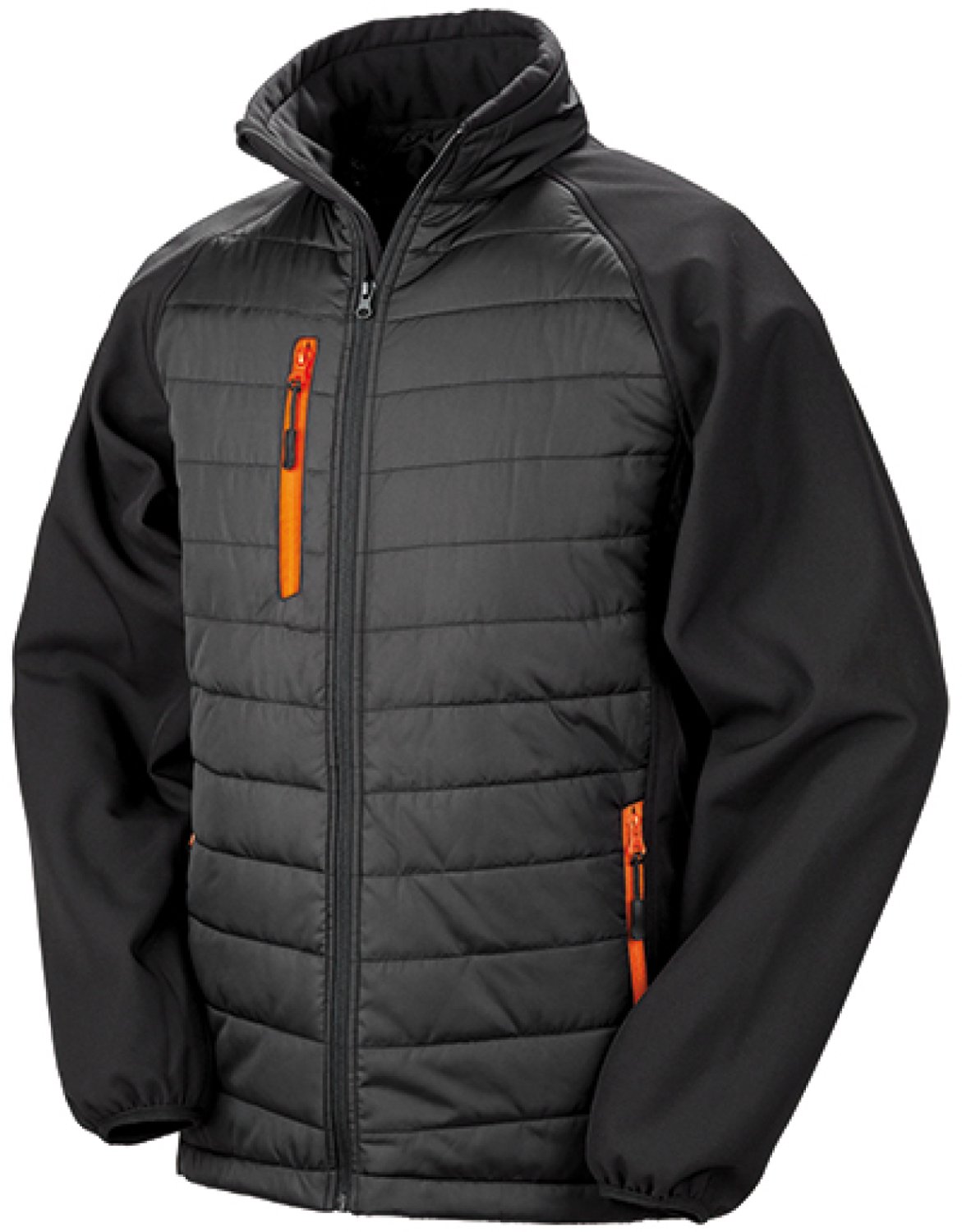 Result Recycled Compass Padded Softshell RT237 Oranje