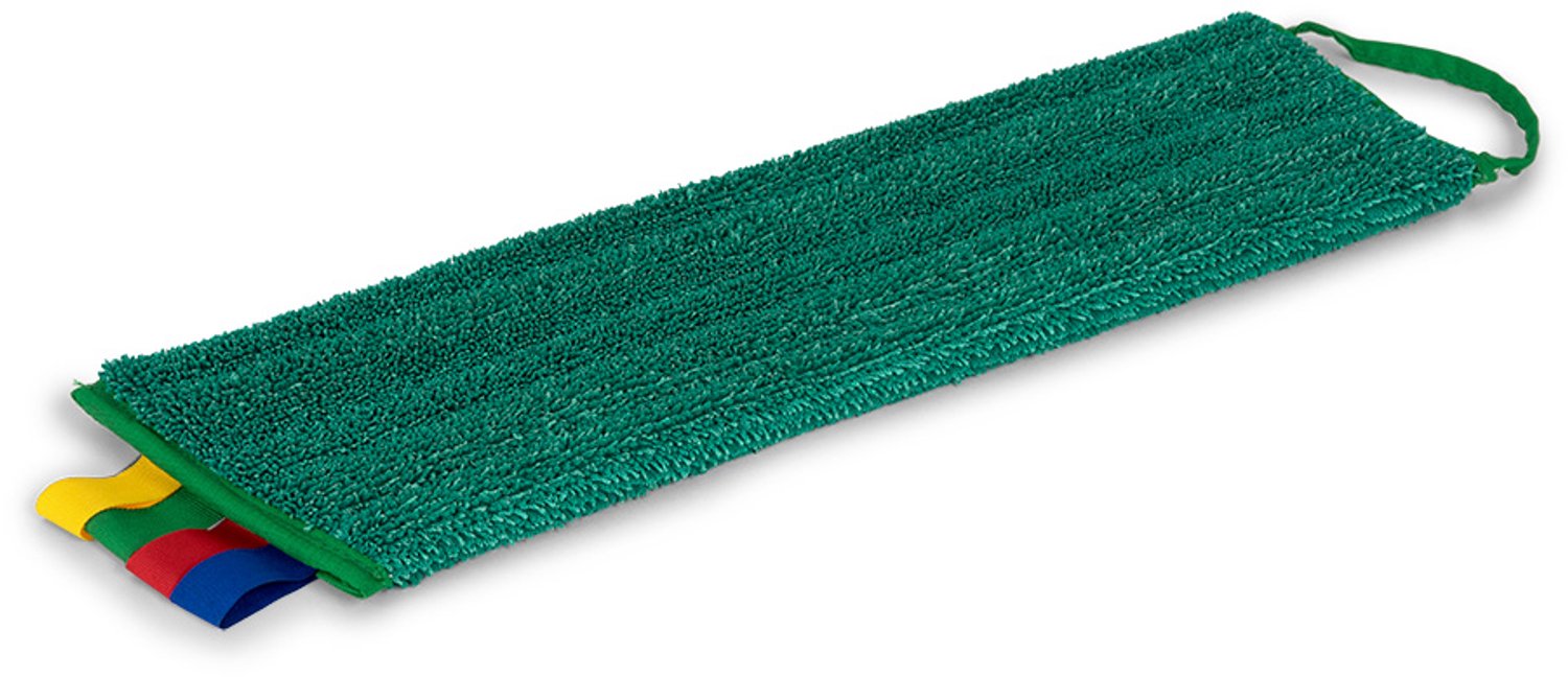 Greenspeed Microvezel twistmop velcro groen 45cm 5stuks