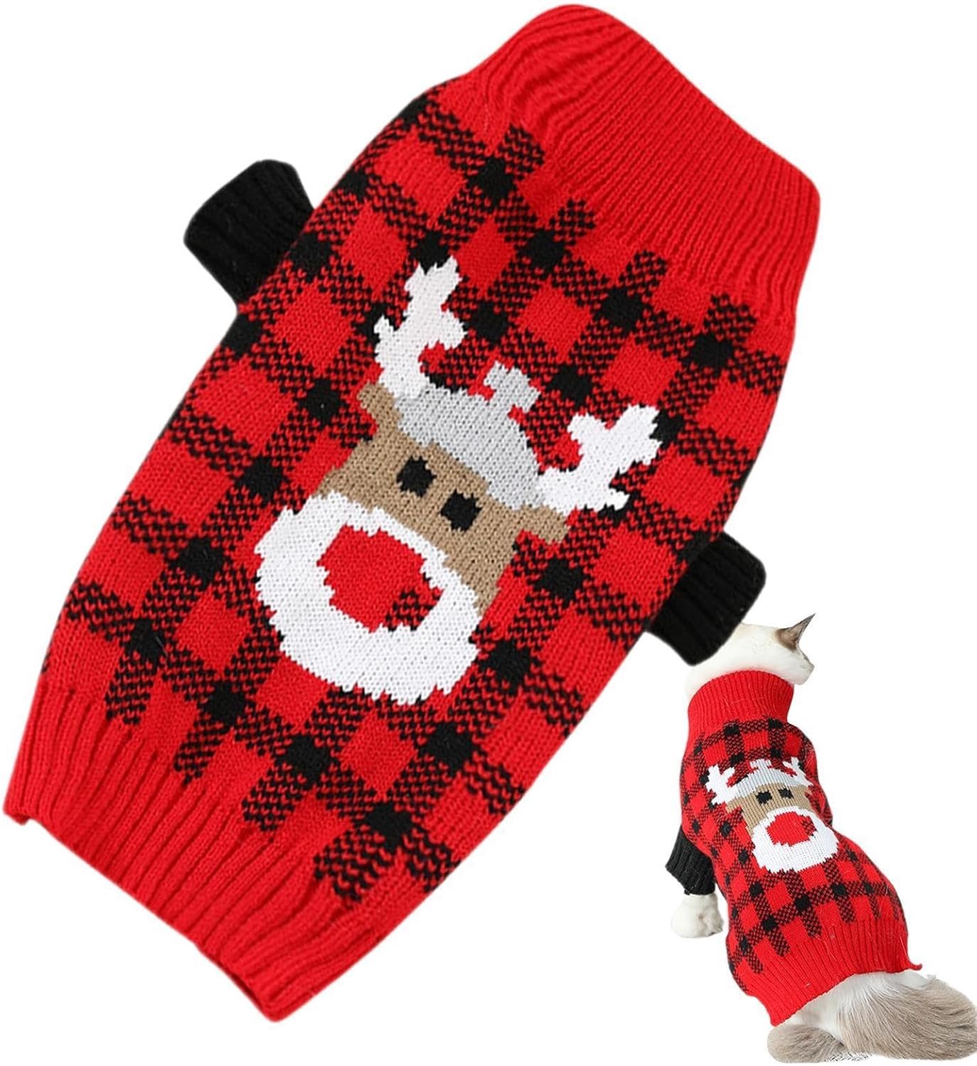 Hond Trui Gebreide Sneeuwman Hond Huisdier Accessoires