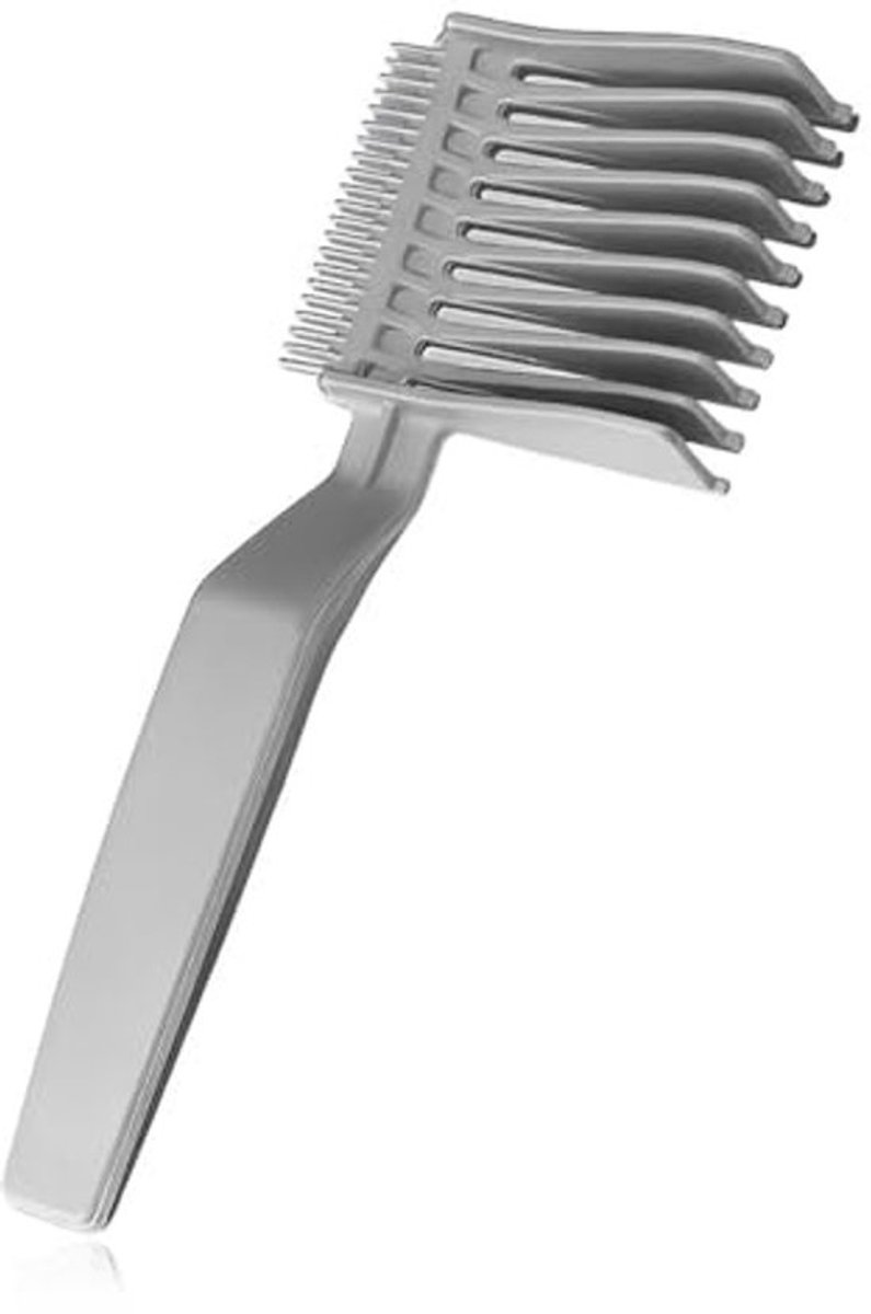 Professionele kapperskam - voor mannen - Ergonomische knipkam - met brede tanden