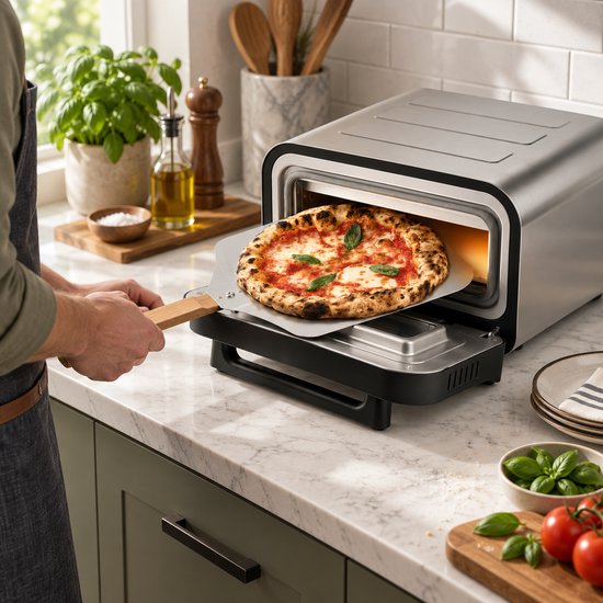 G3 Ferrari - G10204 - elektrische pizzaoven - 450°C - 2 min — afbeelding 4