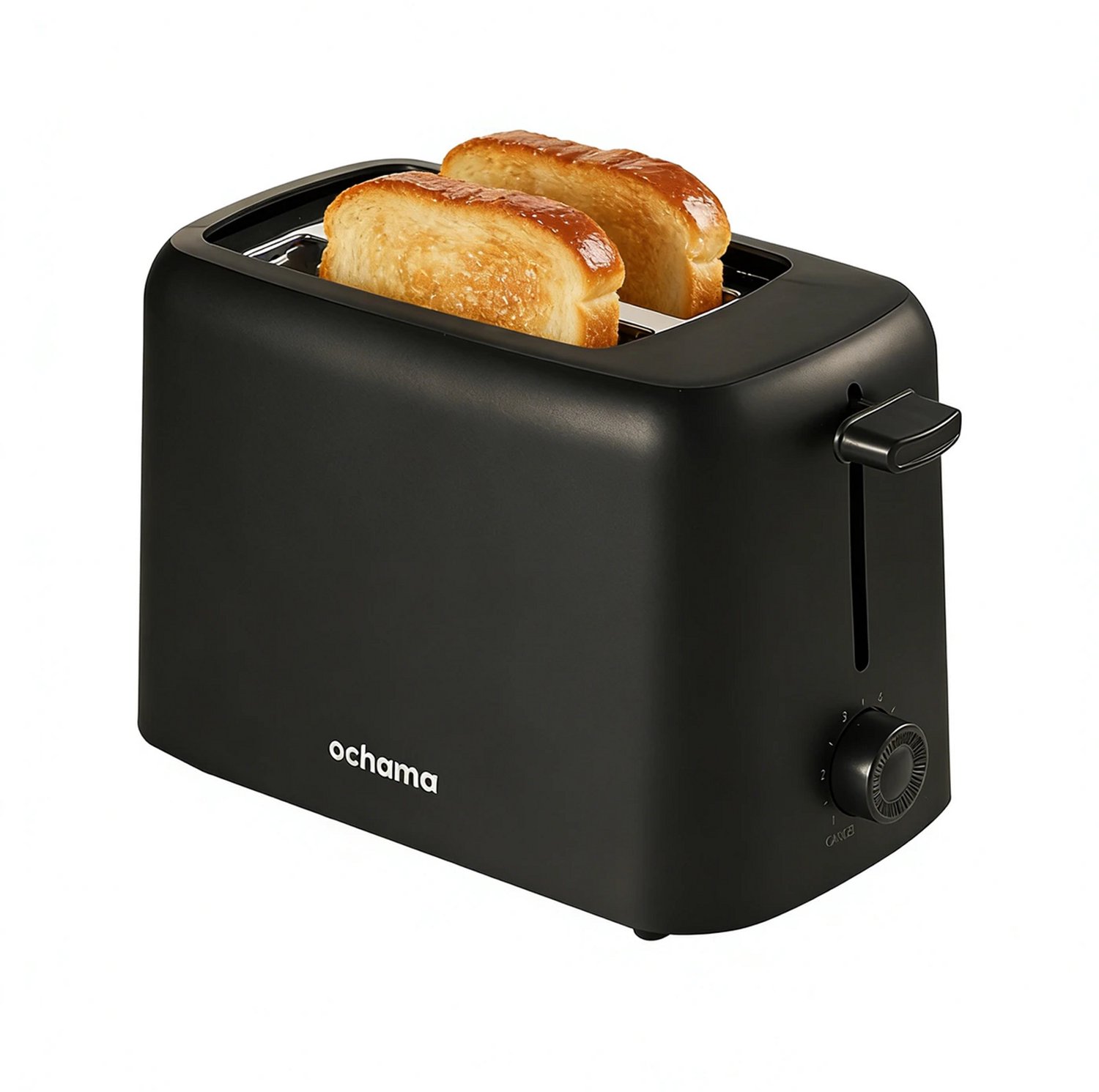 Broodrooster 650W – 6 Bruiningsstanden – Dubbelzijdig Roosteren – 3D Snelroosterfunctie – Compacte Toaster voor Toast, Broodjes en Bagels
