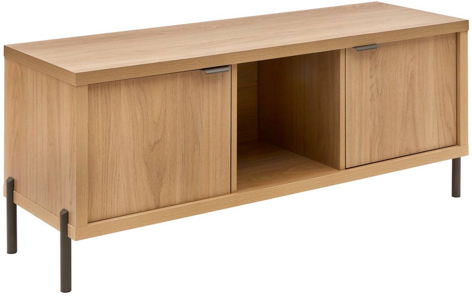 5 Five Simply Smart Alvo rechthoekig tv-meubel 39,5 x 122,5 cm, 2 deuren, beige