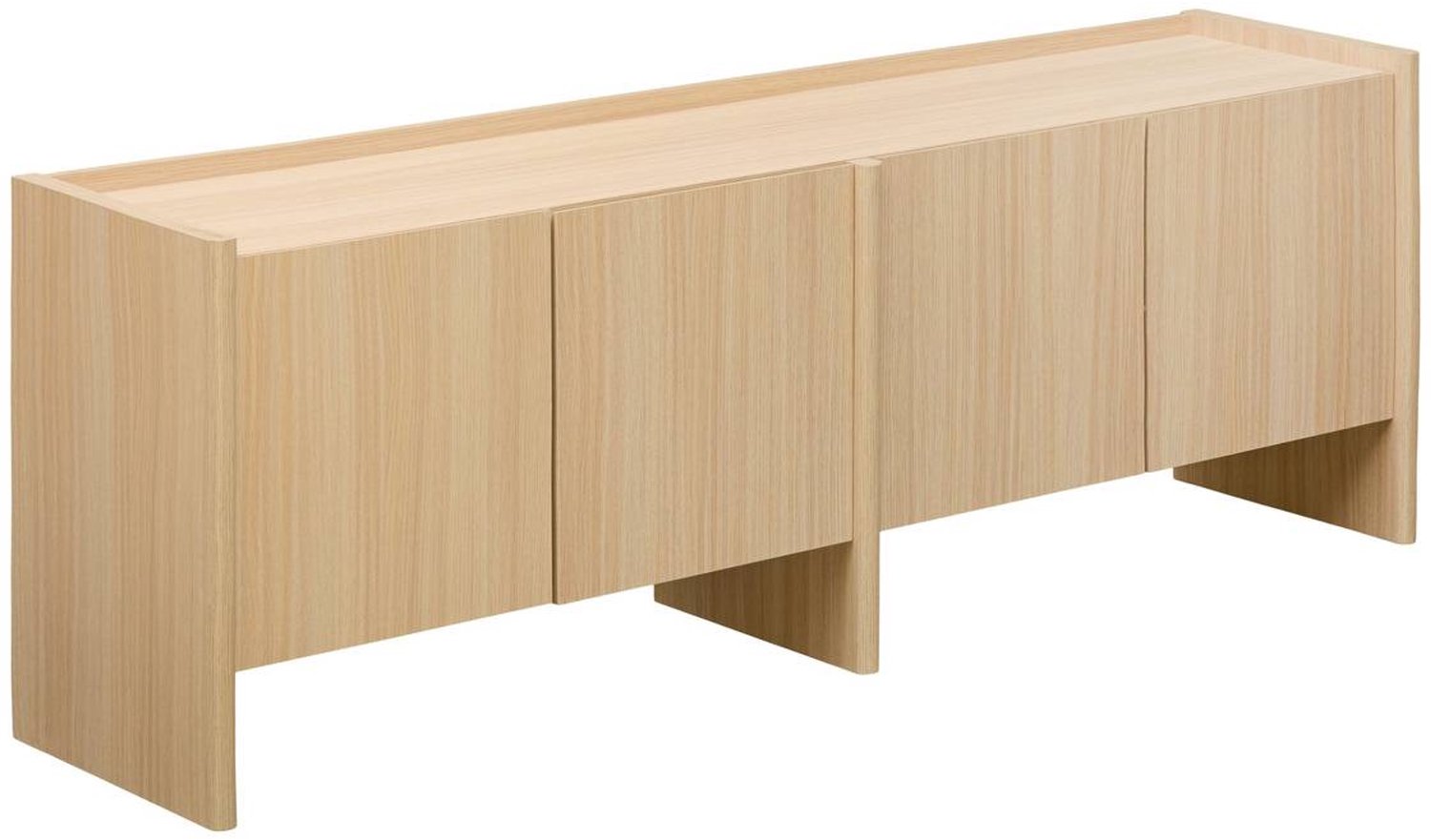 Atmosphera Créateur d'intérieur® Rechthoekig tv-meubel John, 39,5 x 171 cm, 4 deuren, beige